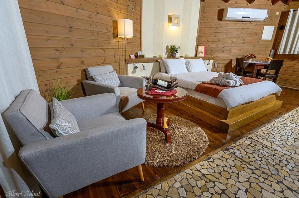 Talia Cabin Guest & Spa Roš Pina Exteriér fotografie